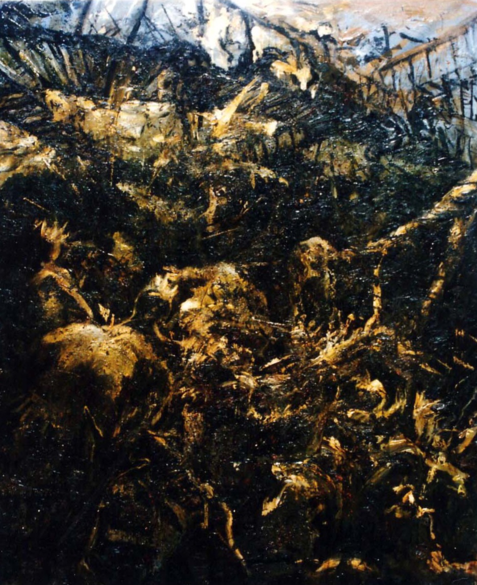 “The Unpainted War: August Painting”