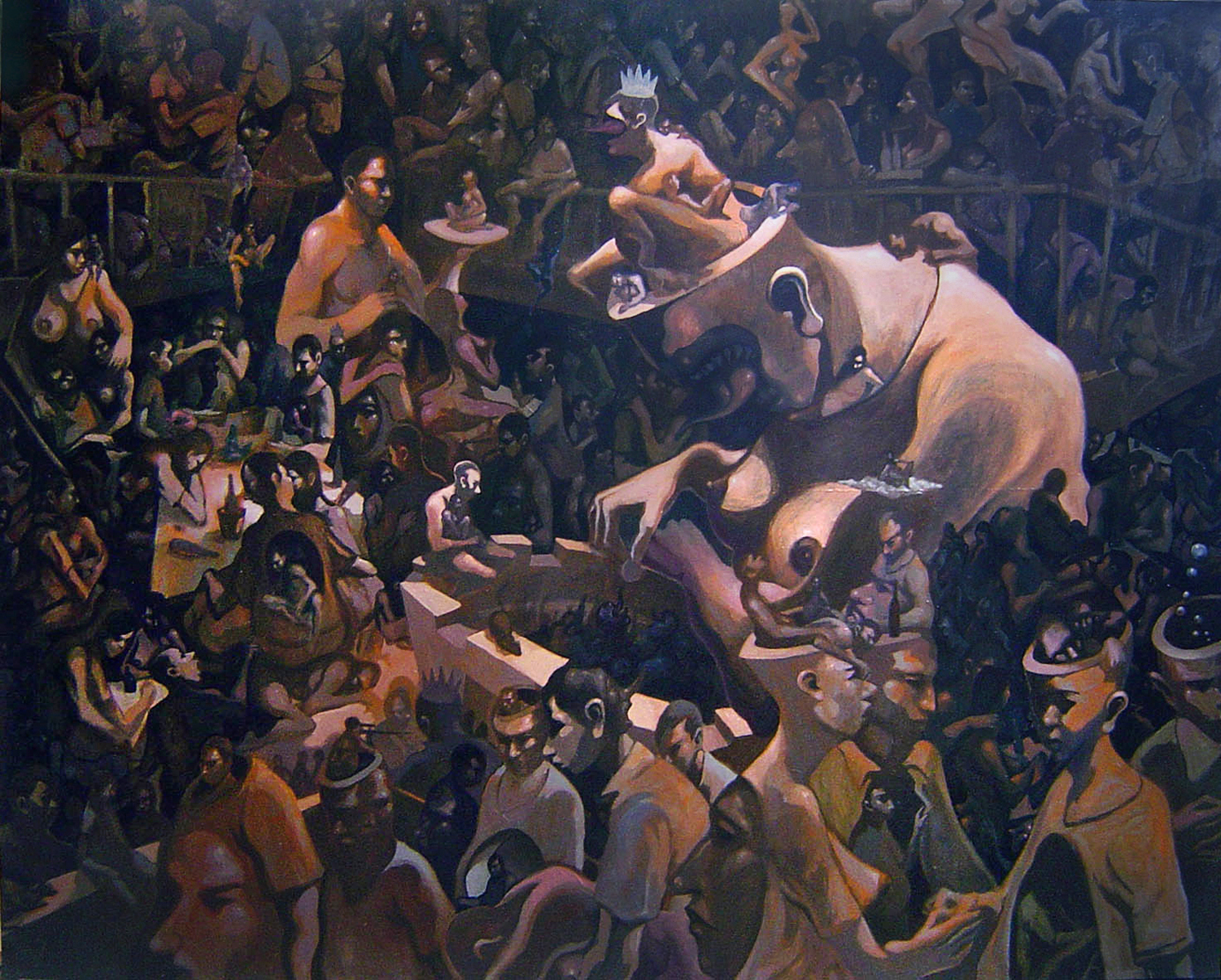 “Under the Illusory Lights: A Descent into Elmer Roslin’s Entablado”