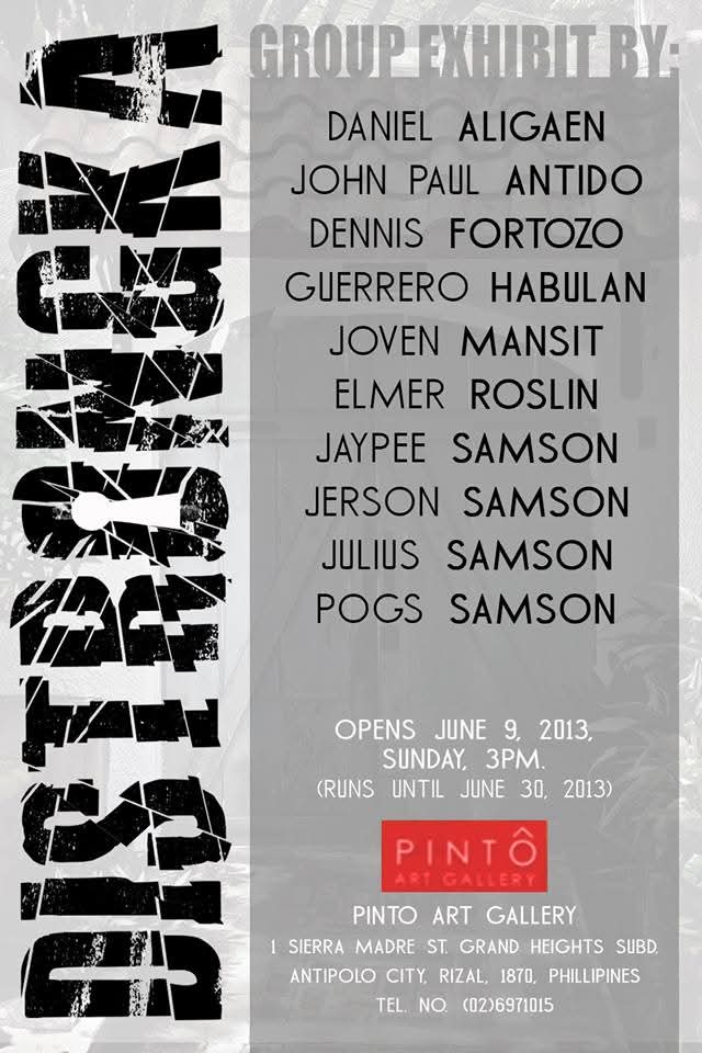 Distrongka Exhibition at Pinto Art Gallery | Antipolo Artists